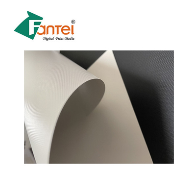 Fiberglas-Verdunkelungsrollo-Gewebevorhang 0.35mm PVC lamellierte
