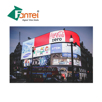 Fahnen-Mesh Fence For Large Format-Anschlagtafel Werbung PVCs im Freien