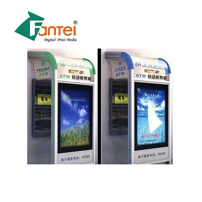 Hintergrundbeleuchtete lösliche Tinte 3&quot; Flex Hot Laminated Banners 510GSM Eco Durchmesser