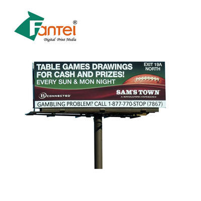 Fahne im Freien Frontlit Digital 440gsm 13oz 500D*500D 9*9, die Fahne druckt