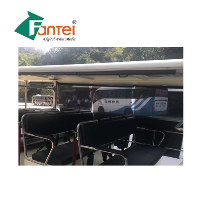 Vorhang-Masche PVC-Fahnen-Privatleben, Feuerfestigkeit Mesh Banner With Liner